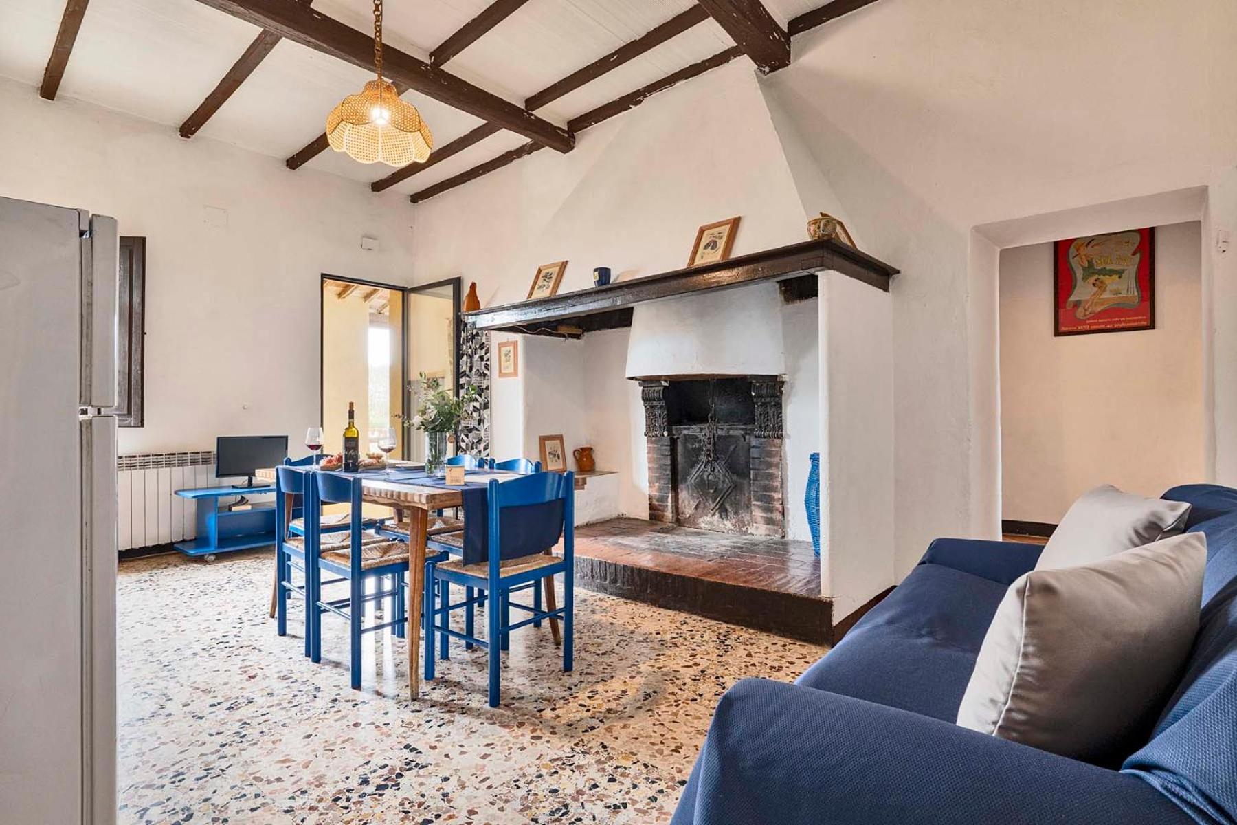 Agriturismo Tenuta Di Mensanello 콜레 발델사 객실 사진