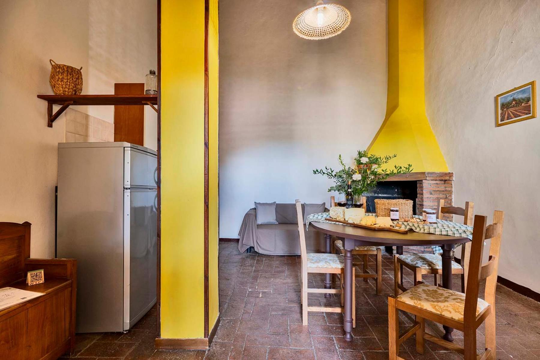Agriturismo Tenuta Di Mensanello 콜레 발델사 객실 사진